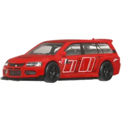 Hot Wheels Premium Car Culture 2-Pack - 2005 Mitsubishi Lancer Evolution IX Wagon / Remorque & 2004 Subaru Forester STI