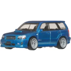 Hot Wheels Premium Car Culture 2-Pack - 2005 Mitsubishi Lancer Evolution IX Wagon / Remorque & 2004 Subaru Forester STI