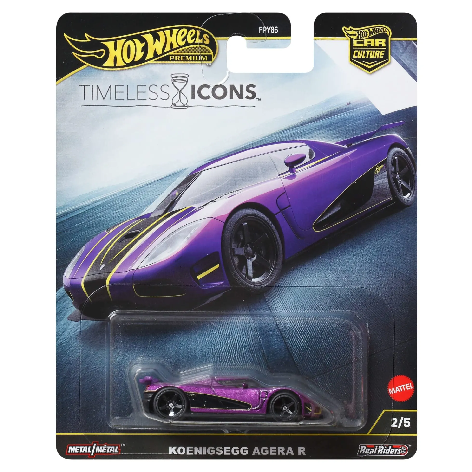 Hot Wheels Premium Car Culture Timeless Icons Koenigsegg Agera R