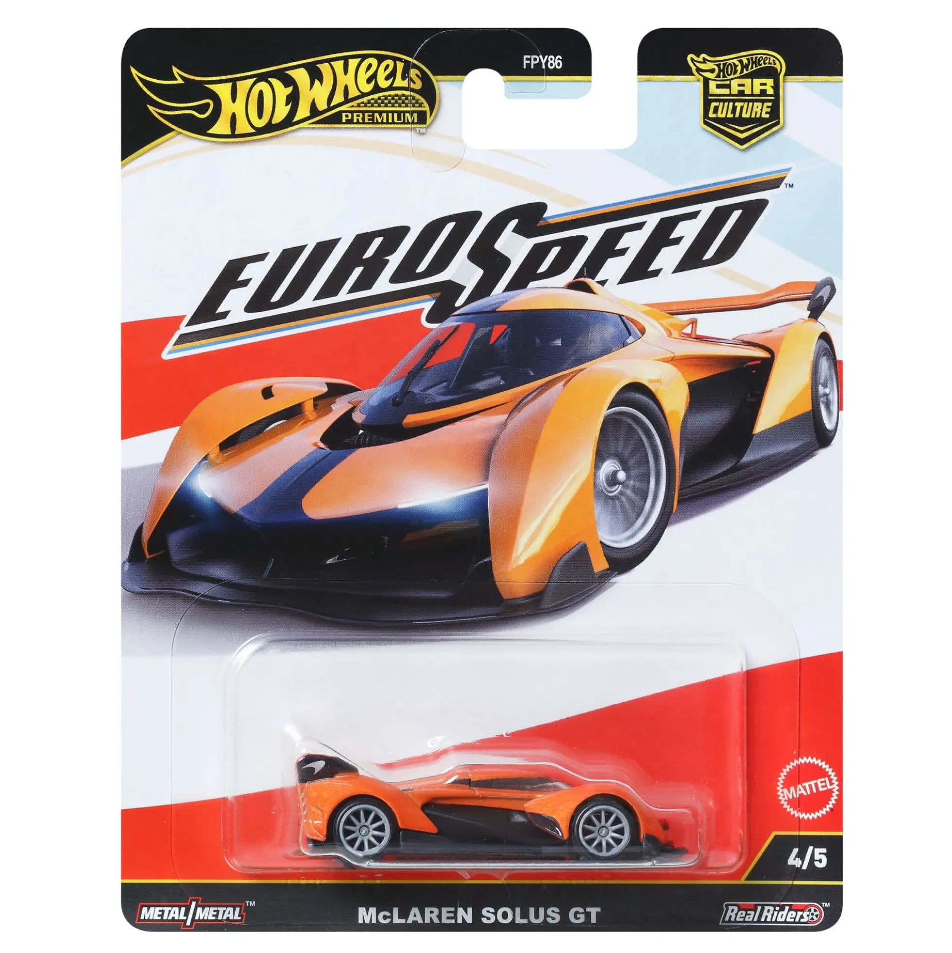 Hot Wheels Premium Car Culture Eurospeed McLaren Solus GT
