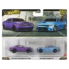 Hot Wheels Premium Car Culture 2-Pack - 2018 Dodge Challenger SRT Demon & 2015 Dodge Charger SRT