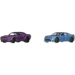 Hot Wheels Premium Car Culture 2-Pack - 2018 Dodge Challenger SRT Demon & 2015 Dodge Charger SRT