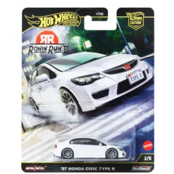 Hot Wheels Premium Car Culture Ronin Run II 07 Honda Civic Type R