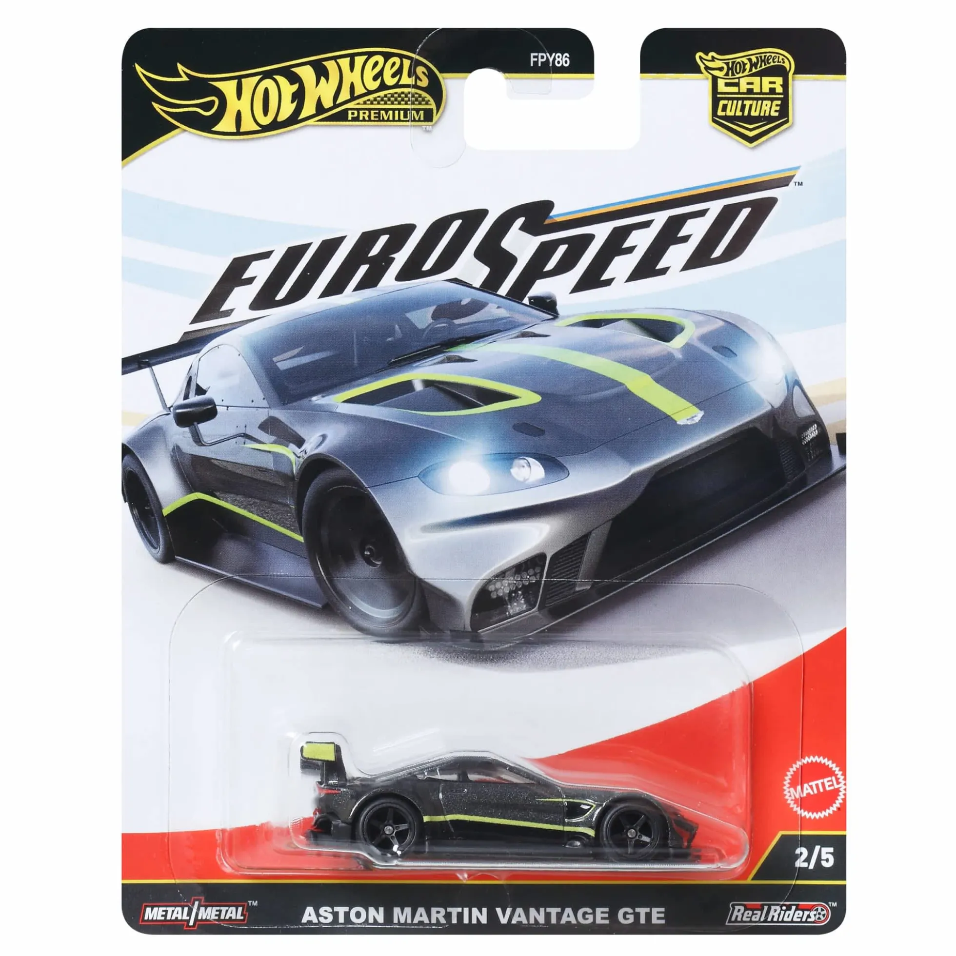 Hot Wheels Premium Car Culture EuroSpeed Aston Martin Vantage GTE