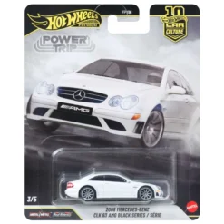Hot Wheels Premium Car Culture 2008 Mercedes-Benz CLK 63 AMG Black Series / Série
