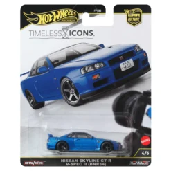 Hot Wheels Premium Car Culture Timeless Icons Nissan Skyline GT-R V-SPEC II (BNR34)