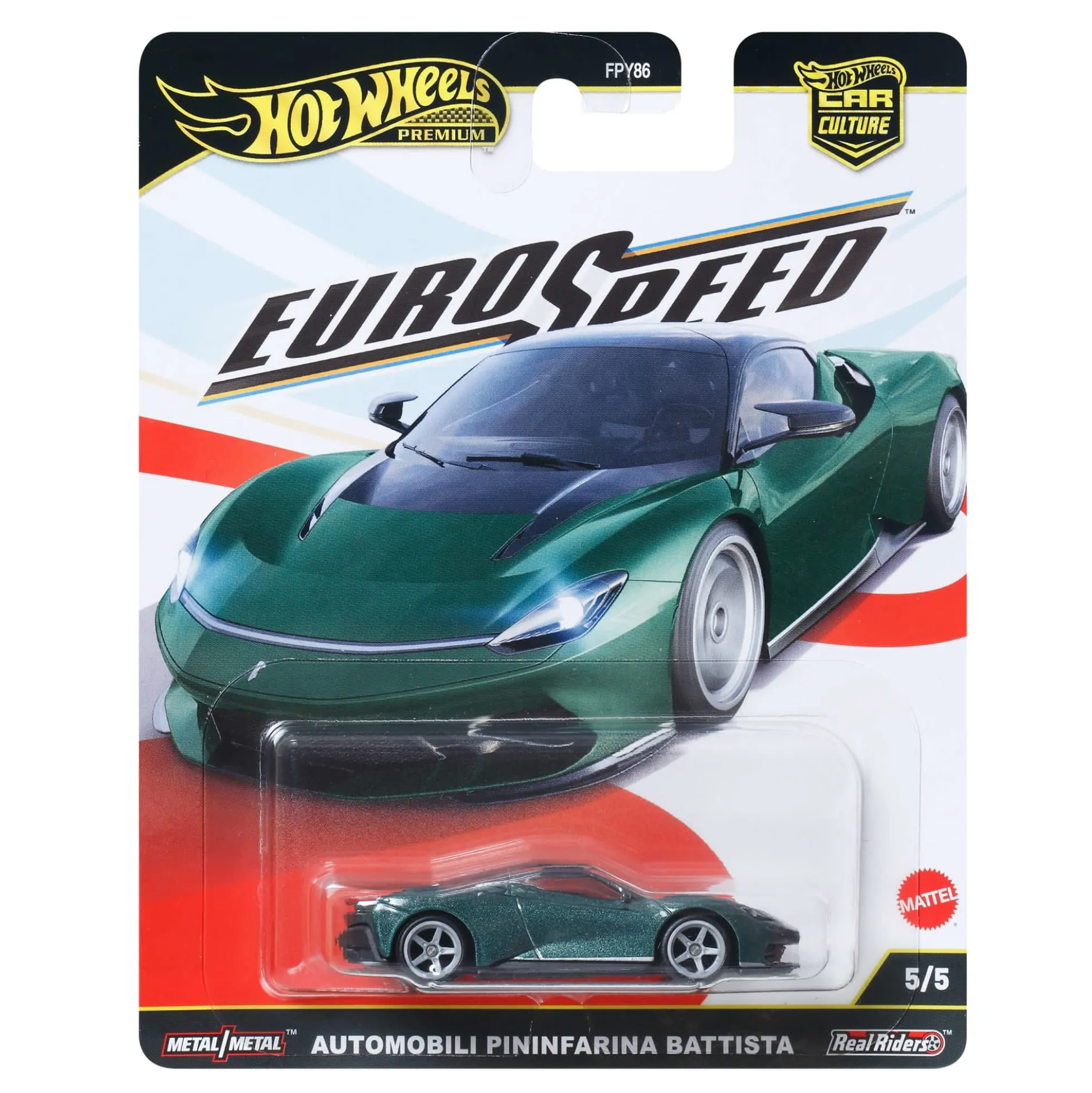 Hot Wheels Premium Car Culture EuroSpeed Automobili Pininfarina Battista