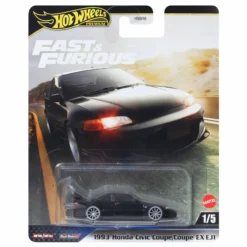 Hot Wheels Premium Fast & Furious 1993 Honda Civic Coupe/Coupe EX EJ1