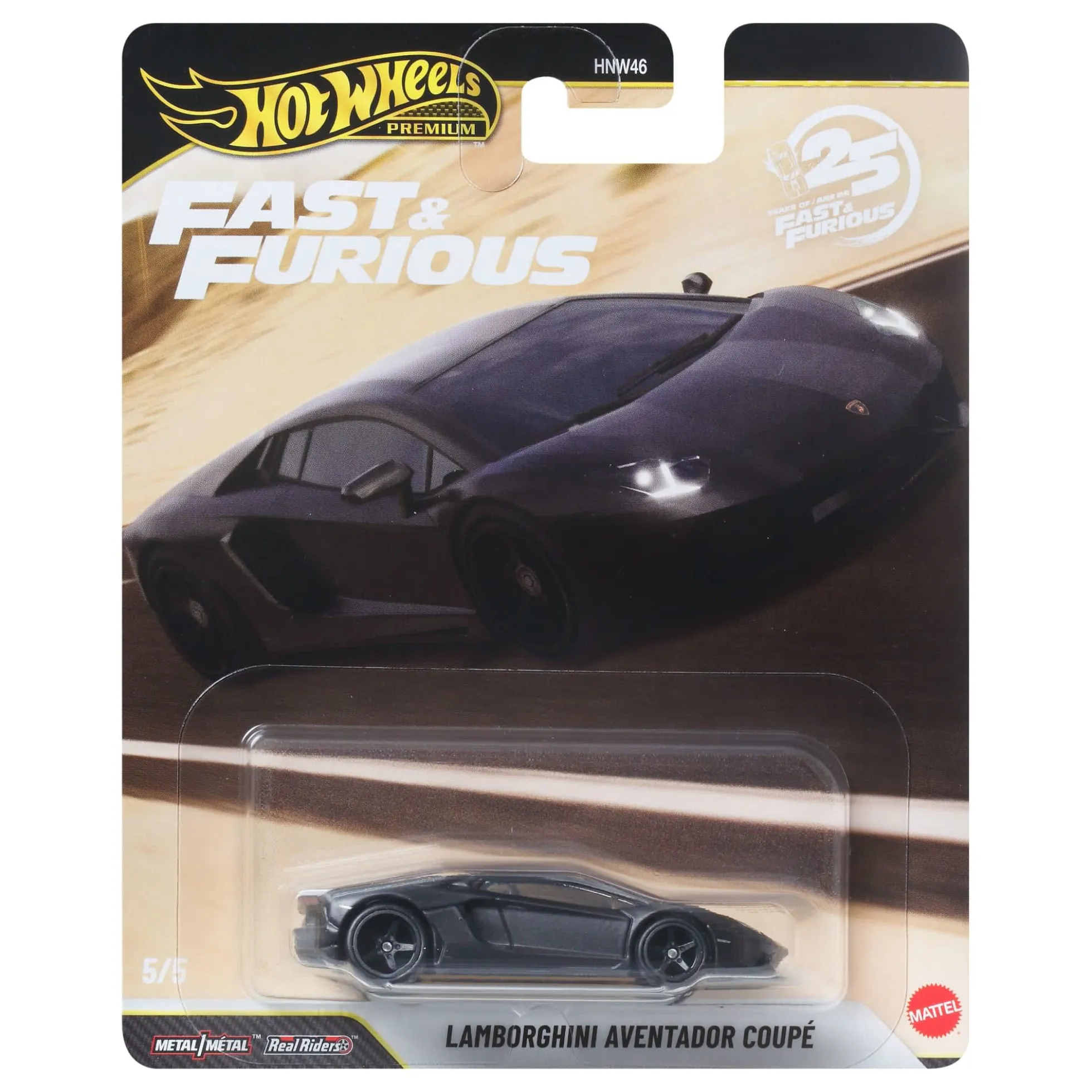 Hot Wheels Premium Fast & Furious Lamborghini Aventador Coupé