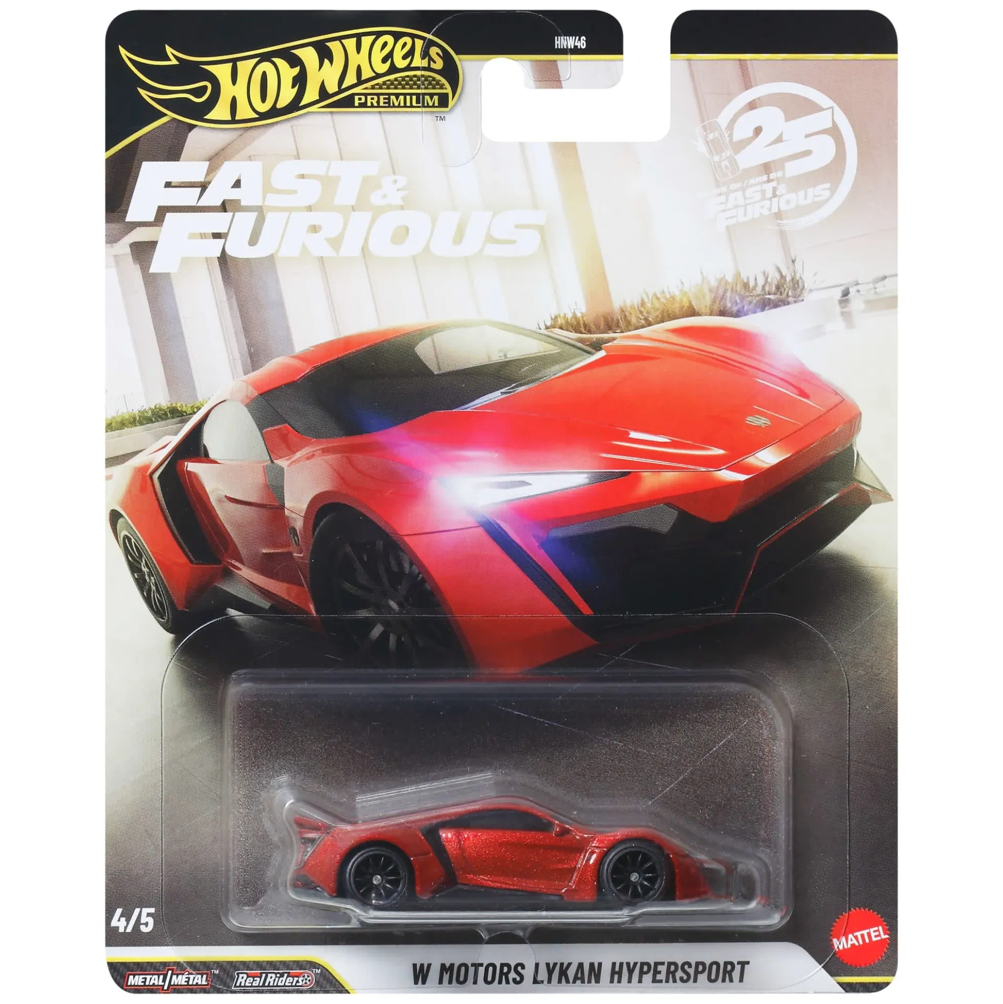 Hot Wheels Premium Fast & Furious W Motors Lykan Hypersport