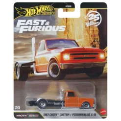 Hot Wheels Premium Fast & Furious 1967 Chevy Custom / Personnalisé C-10