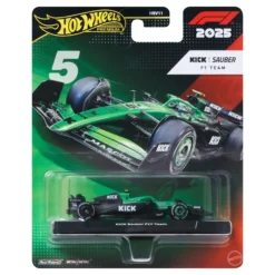 Hot Wheels Premium Kick Sauber 2025 Formula 1® Team #5