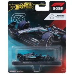 Hot Wheels Premium Mercedes-AMG PETRONAS 2025 Formula 1® Team #63