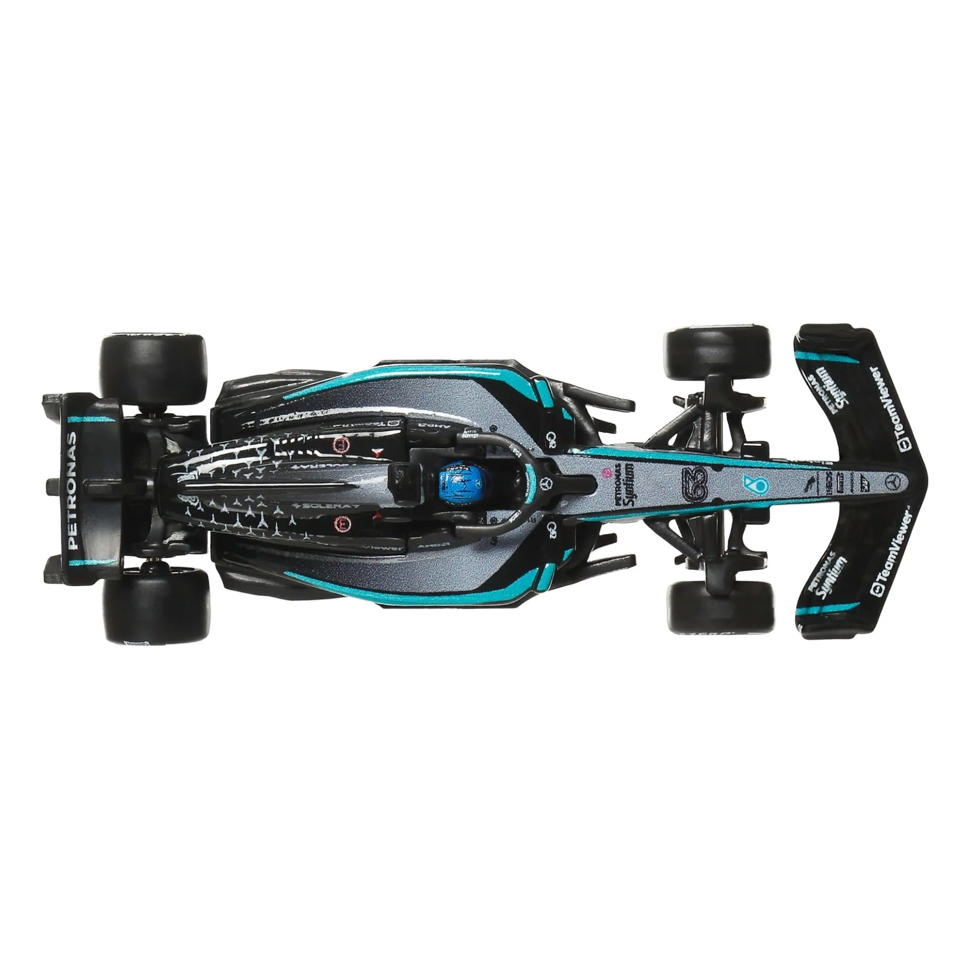 Hot Wheels Premium Mercedes-AMG PETRONAS 2025 Formula 1® Team #63