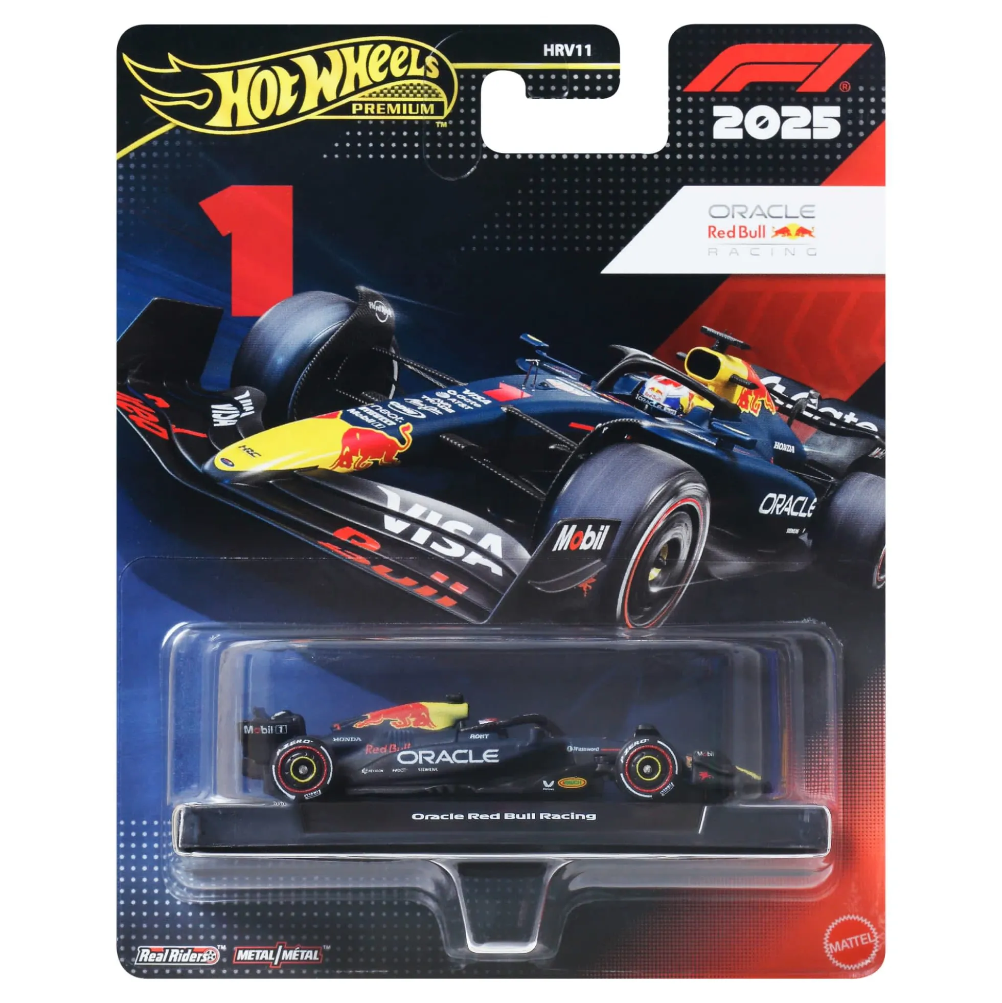 Hot Wheels Premium Oracle Red Bull Racing 2025 Formula 1® Team #1