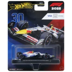 Hot Wheels Premium Visa Cash App Racing Bulls 2025 Formula 1® Team #30