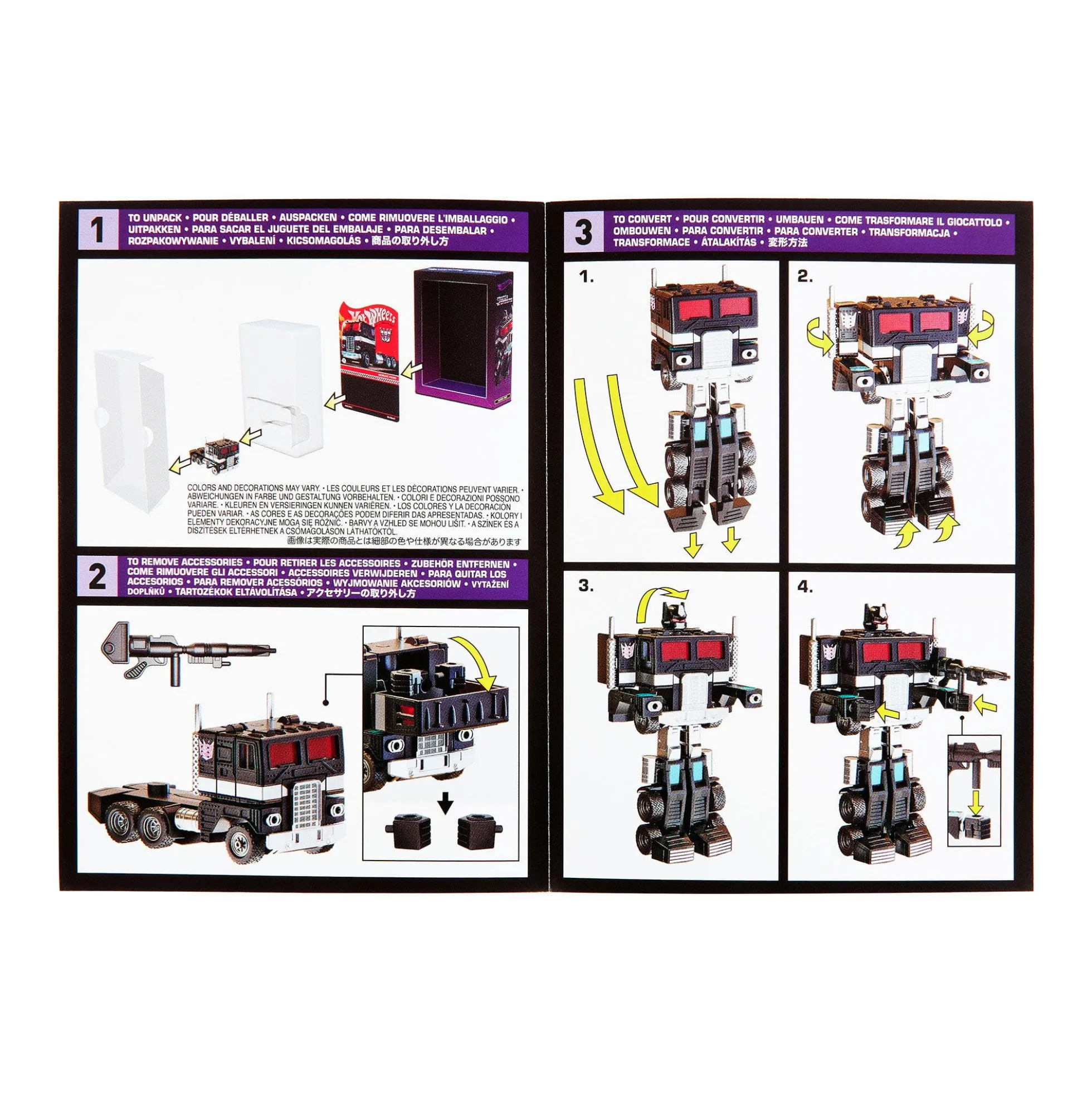 Hot Wheels Transformers Nemesis Prime