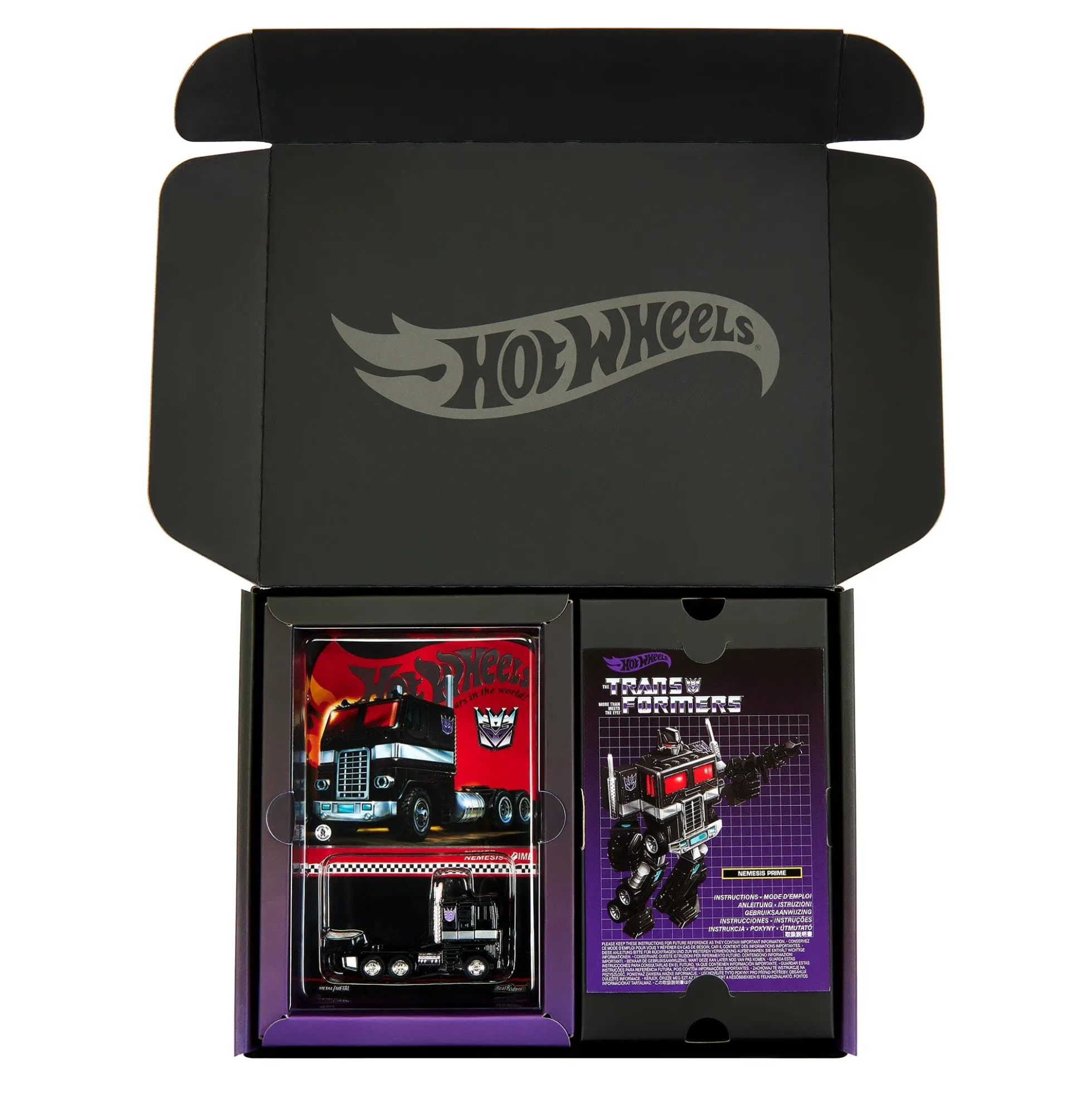 Hot Wheels Transformers Nemesis Prime