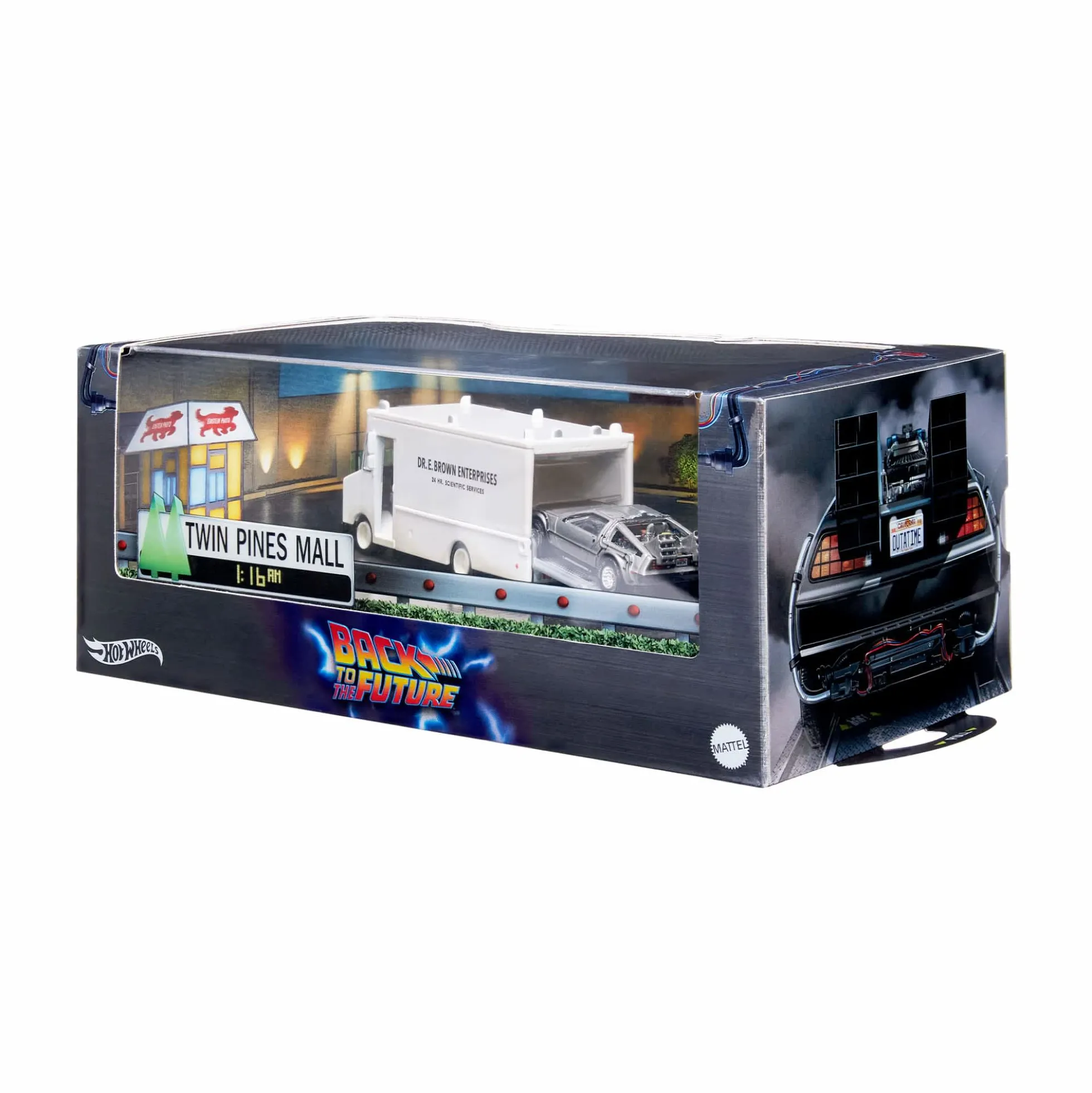 Hot Wheels Back to the Future 40th Anniversary Set