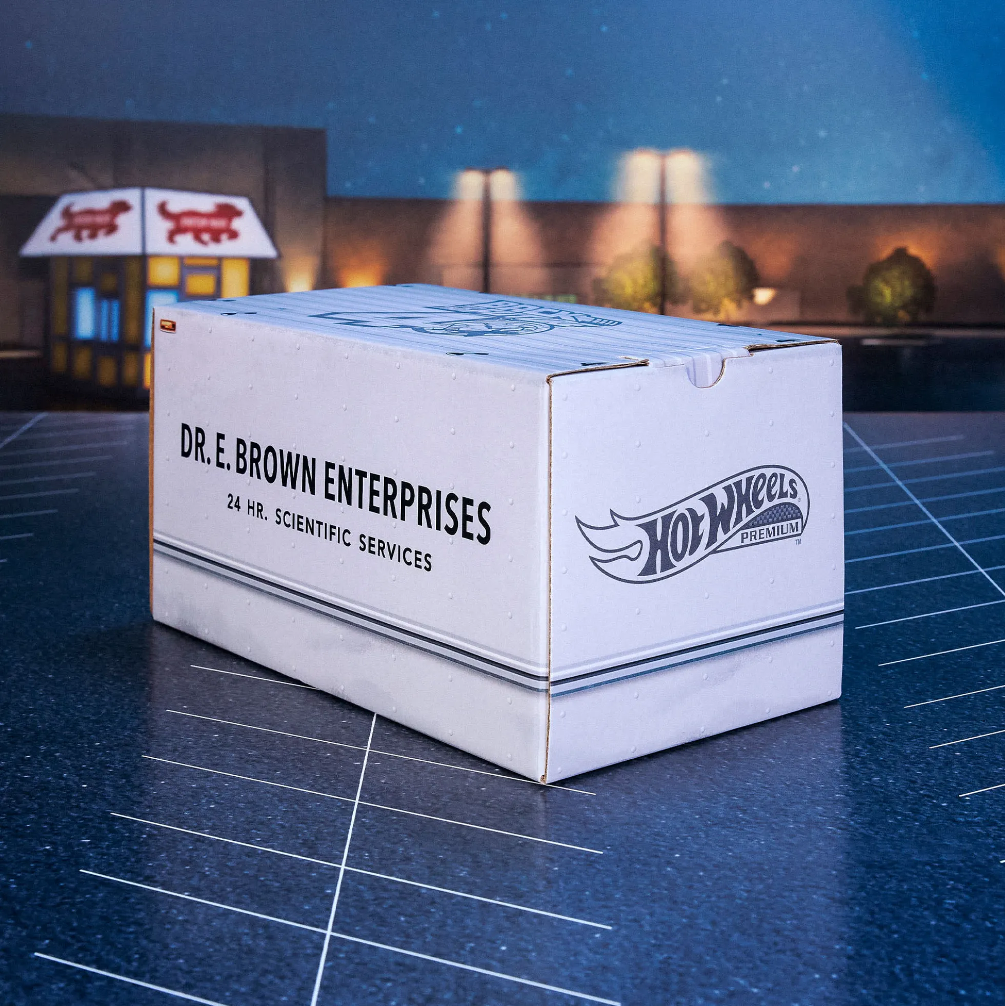Hot Wheels Back to the Future 40th Anniversary Set