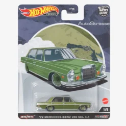 Hot Wheels Car Culture Circuit Legends Vehicles - ‘71 Mercedes-Benz 280 SEL 4.5
