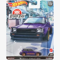Hot Wheels Car Culture Circuit Legend Toyota Starlet 1981
