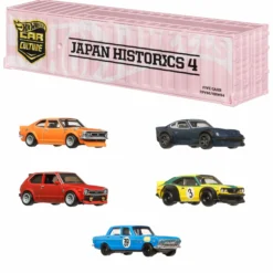 Hot Wheels Car Culture Japan Historics 4 Container Set