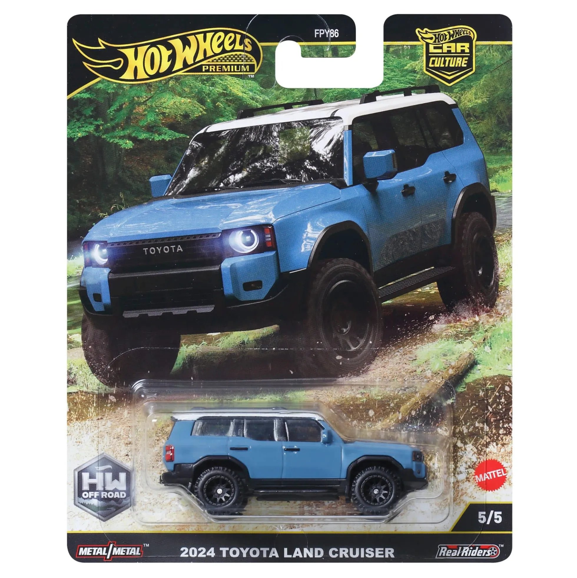 Hot Wheels Car Culture Premium Car Culture 2024 Toyota Land Cruiser