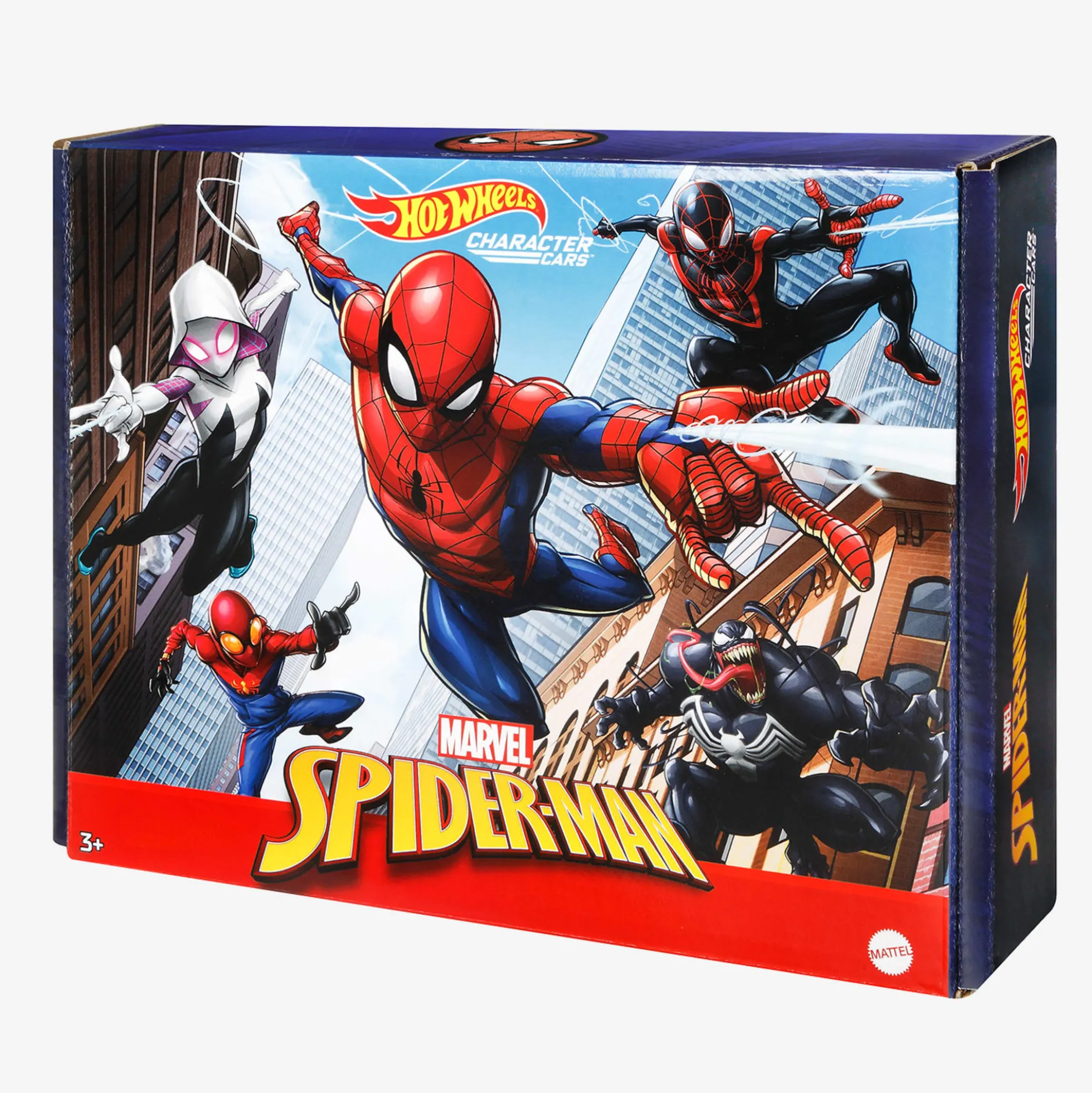 Hot Wheels Character Cars Spider-Man 5-Pack
