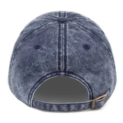 Hot Wheels Checked Logo Blue Denim Dad Hat