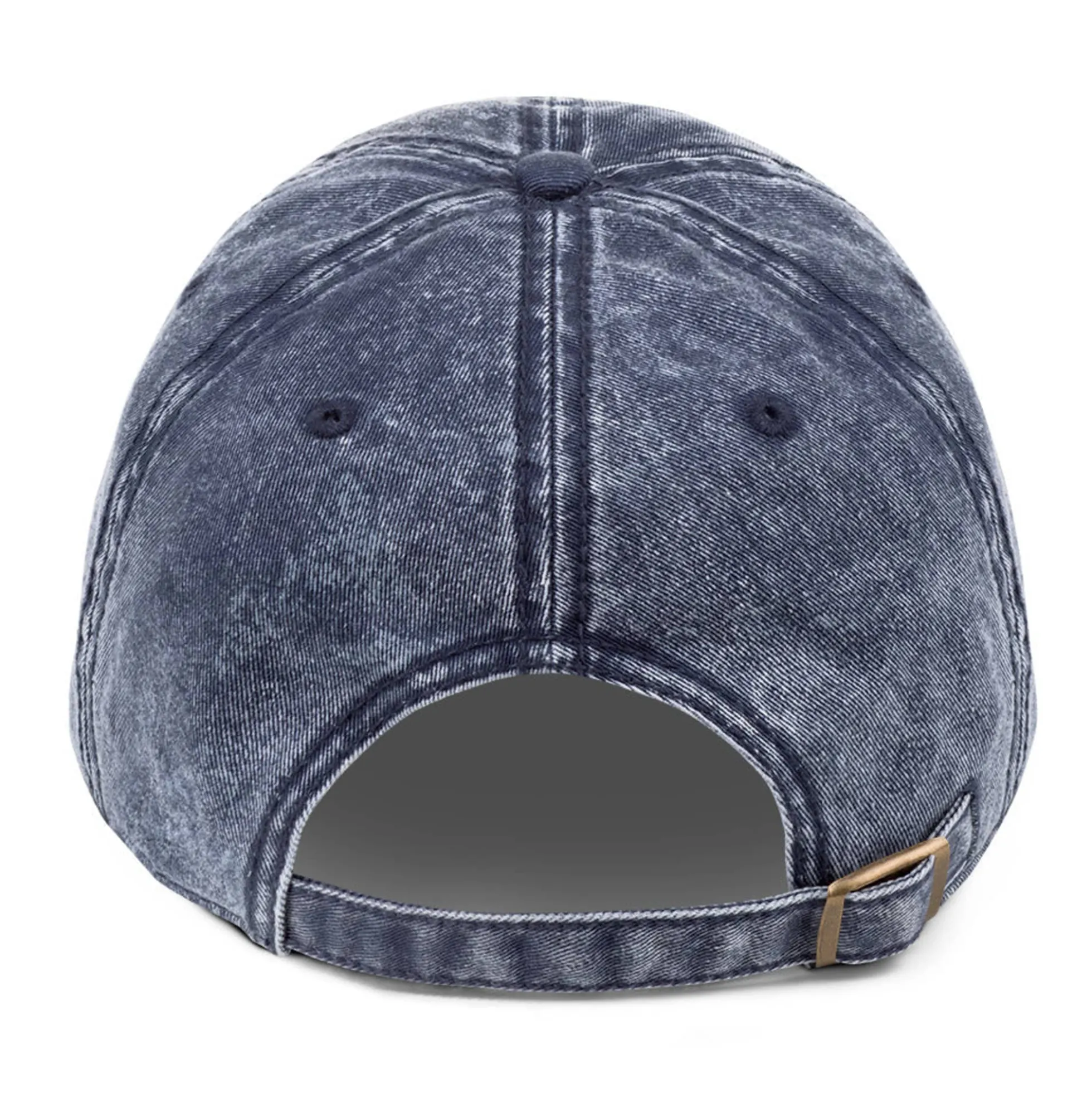 Hot Wheels Checked Logo Blue Denim Dad Hat
