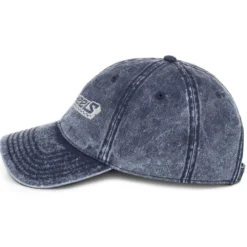 Hot Wheels Checked Logo Blue Denim Dad Hat
