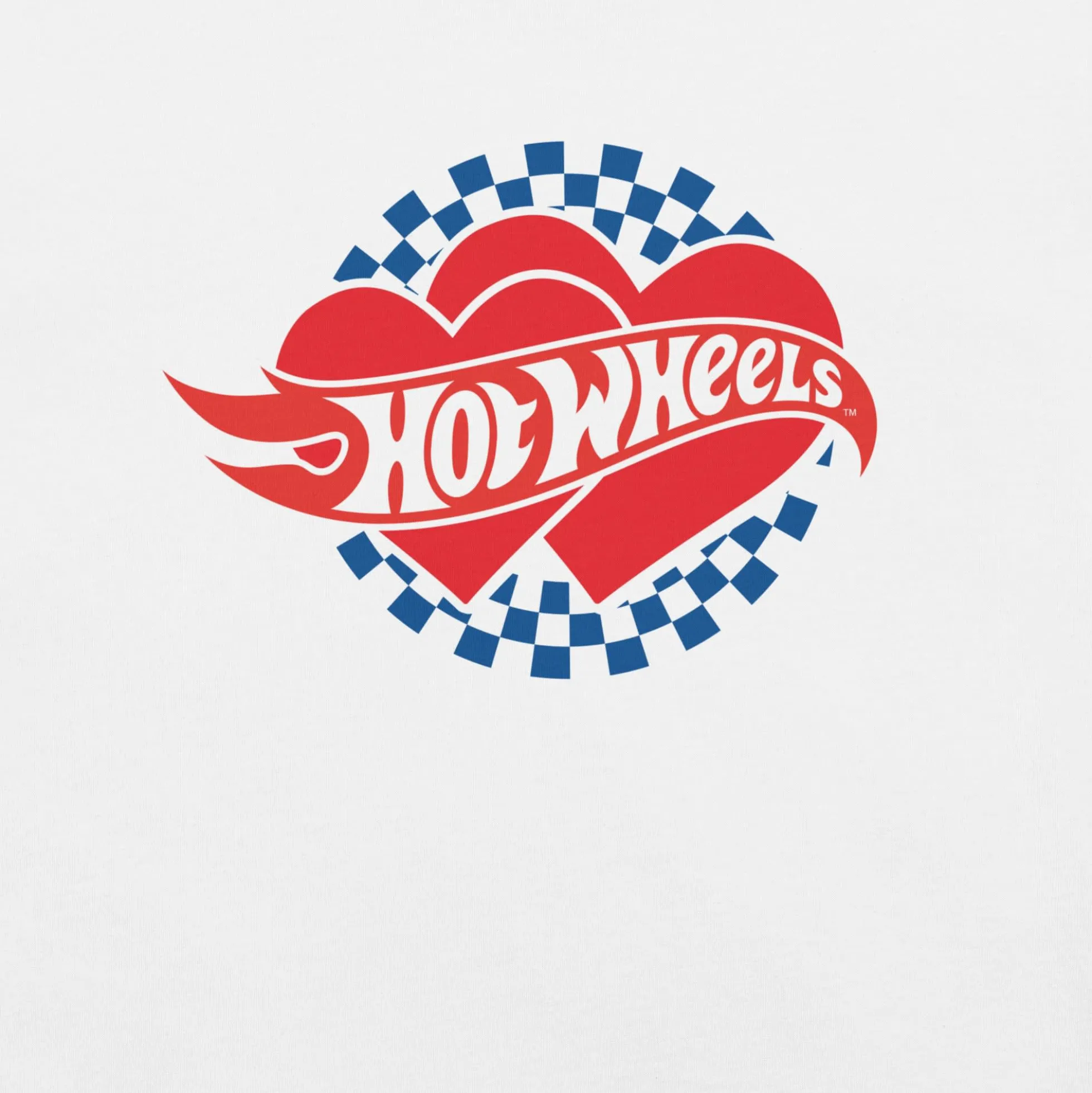 Hot Wheels Checkered Hearts T-Shirt