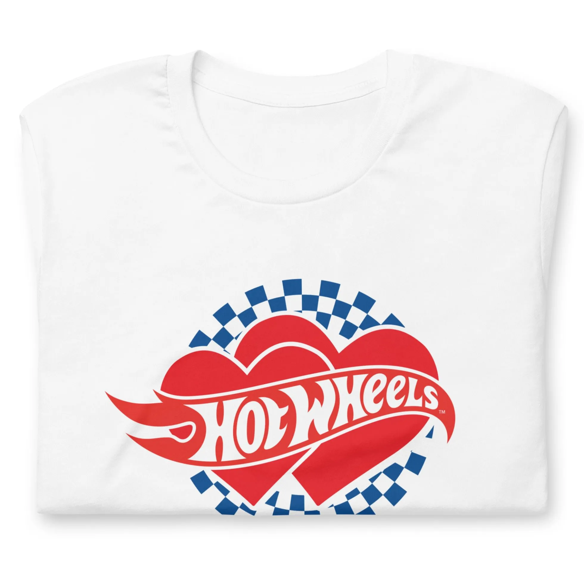 Hot Wheels Checkered Hearts T-Shirt