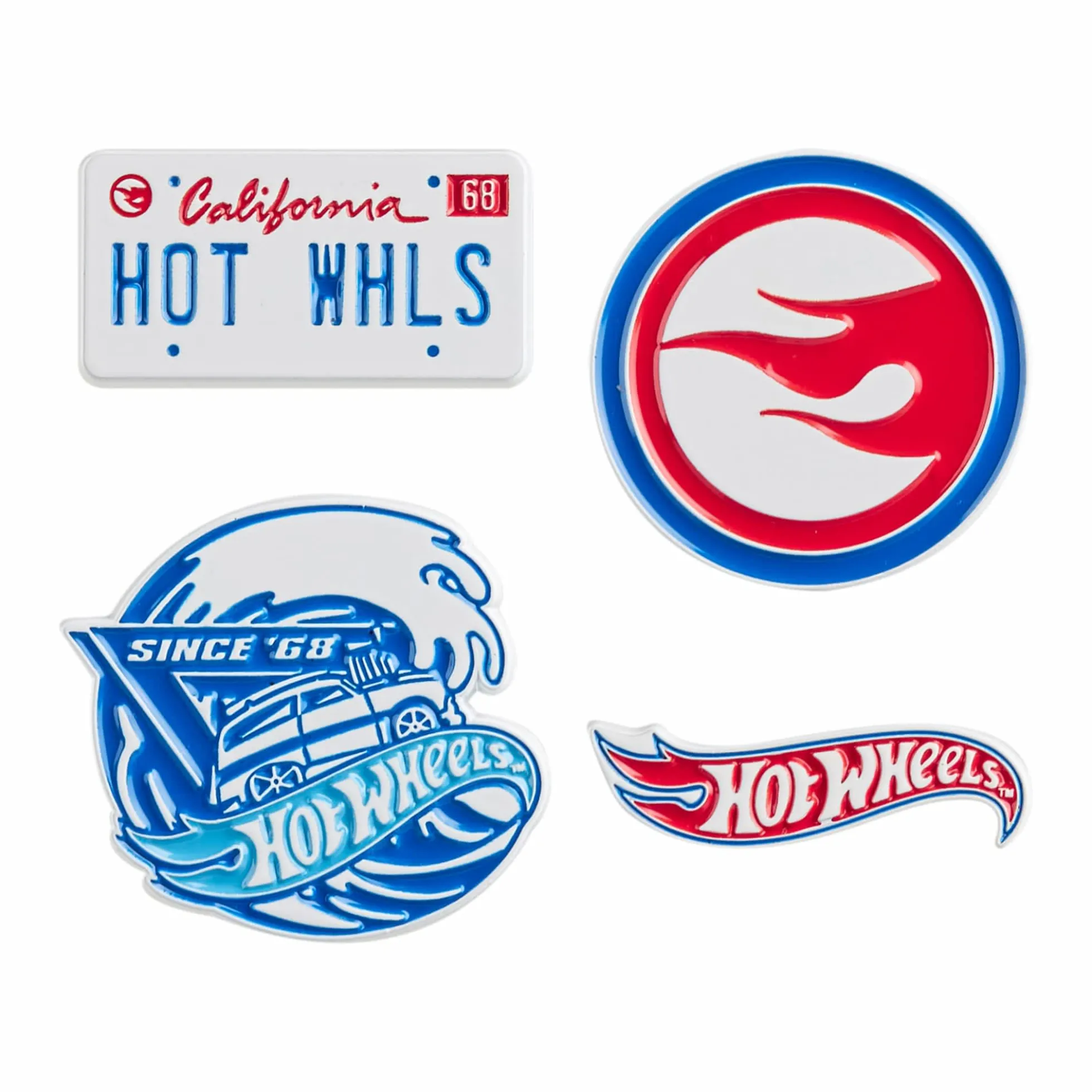 Hot Wheels Collector Enamel Pin Set