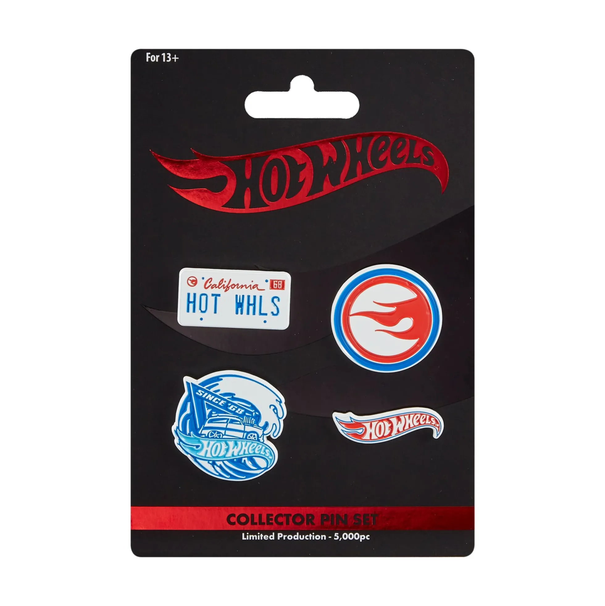 Hot Wheels Collector Enamel Pin Set