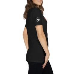 Hot Wheels Core Logo Short-Sleeve Black Unisex T-Shirt