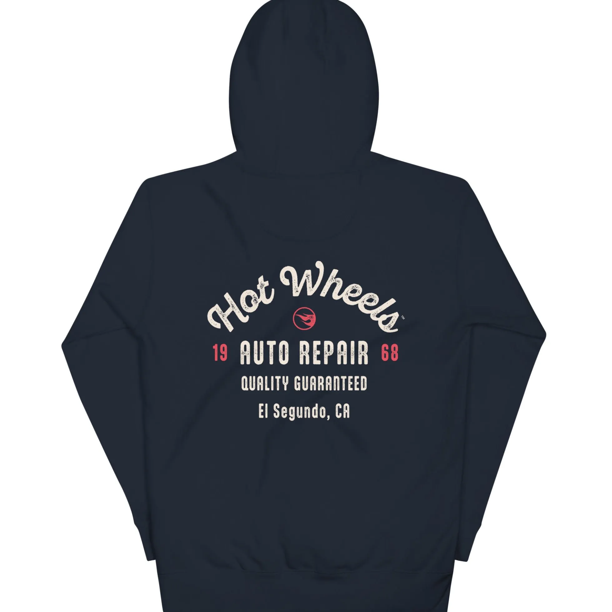 Hot Wheels Customizable Auto Repair Mechanic Navy Hoodie