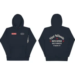 Hot Wheels Customizable Auto Repair Mechanic Navy Hoodie