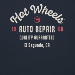 Hot Wheels Customizable Auto Repair Mechanic Navy Hoodie