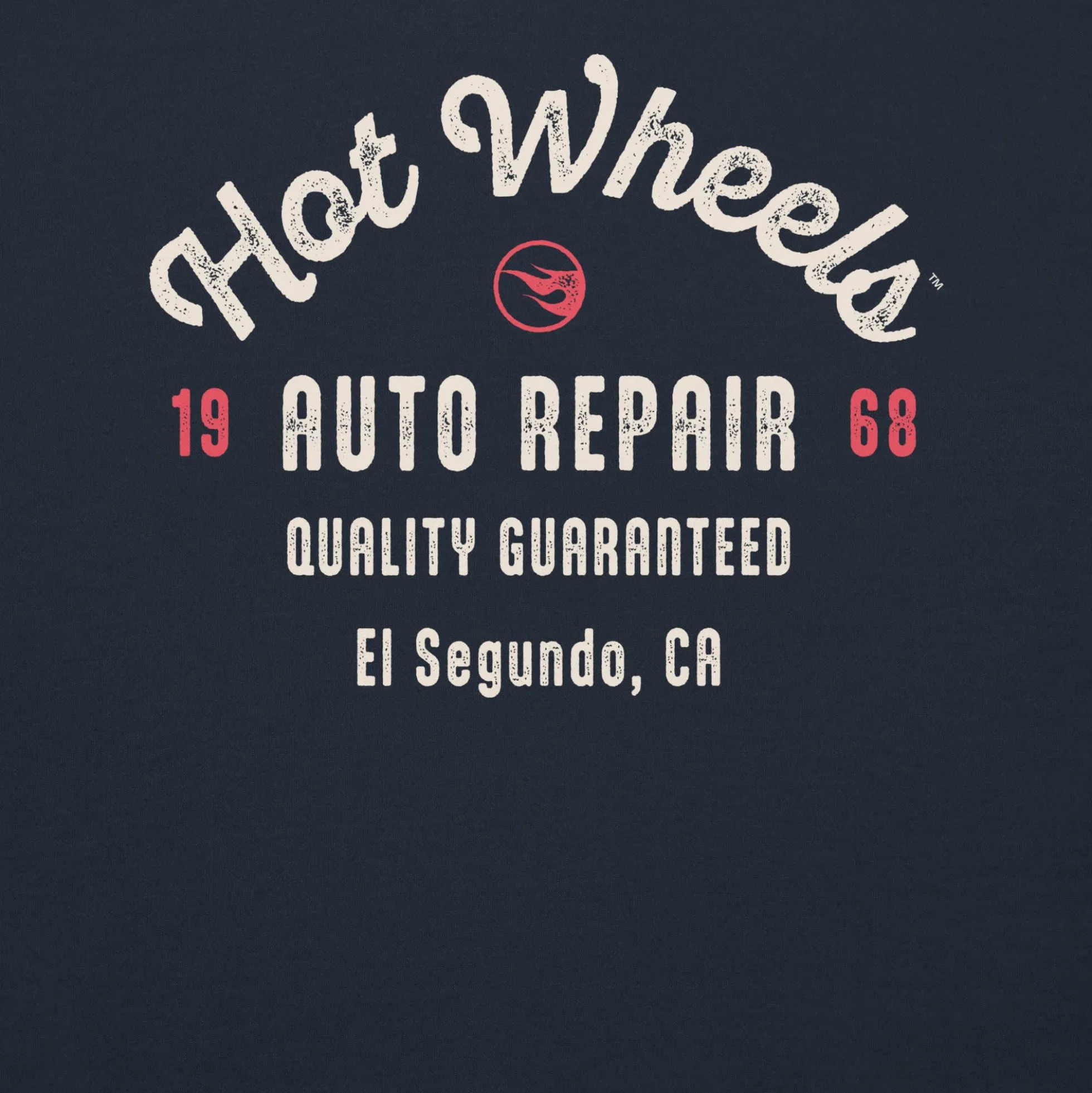 Hot Wheels Customizable Auto Repair Mechanic Navy Hoodie