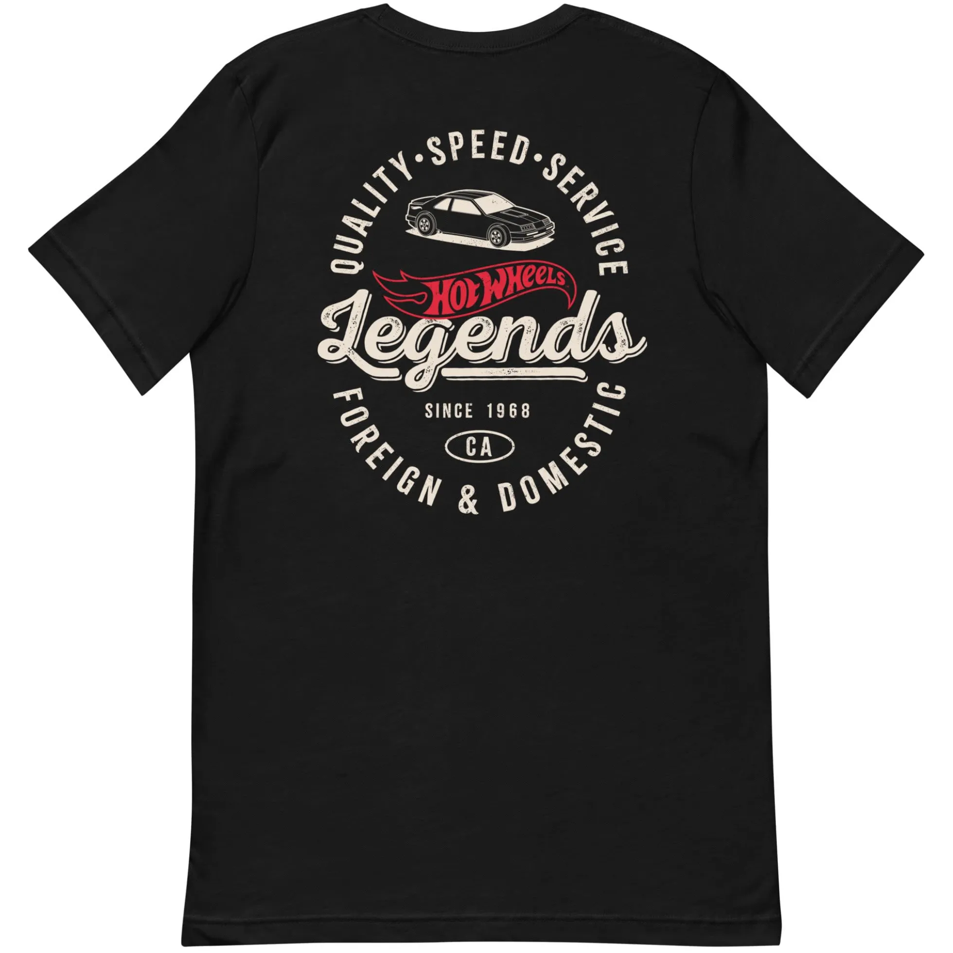 Hot Wheels Customizable Legends Mechanic Black T-Shirt