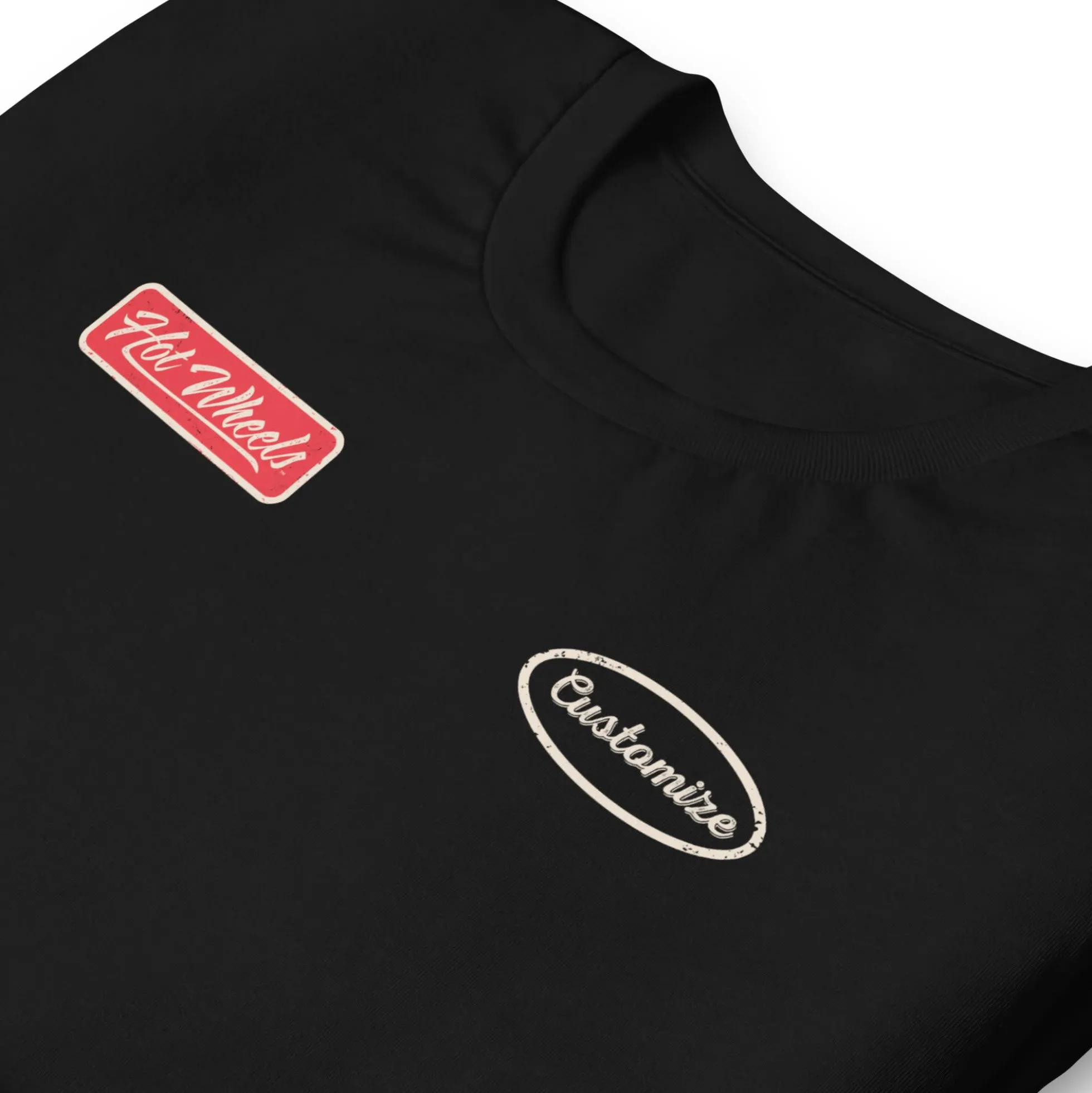 Hot Wheels Customizable Legends Mechanic Black T-Shirt
