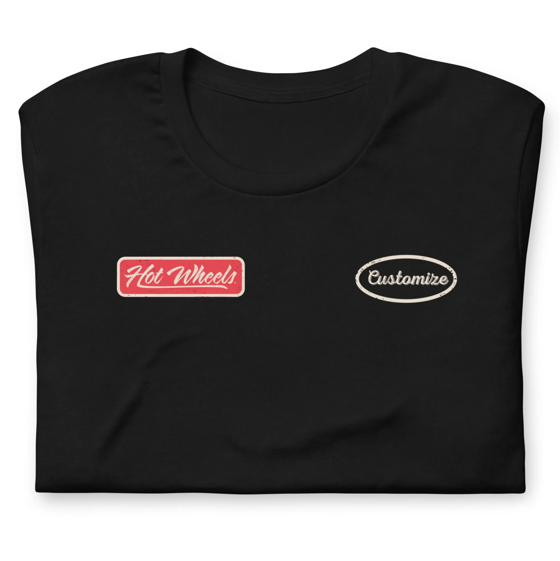 Hot Wheels Customizable Legends Mechanic Black T-Shirt