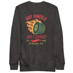 Hot Wheels Dad's Garage Grey Sweatshirt