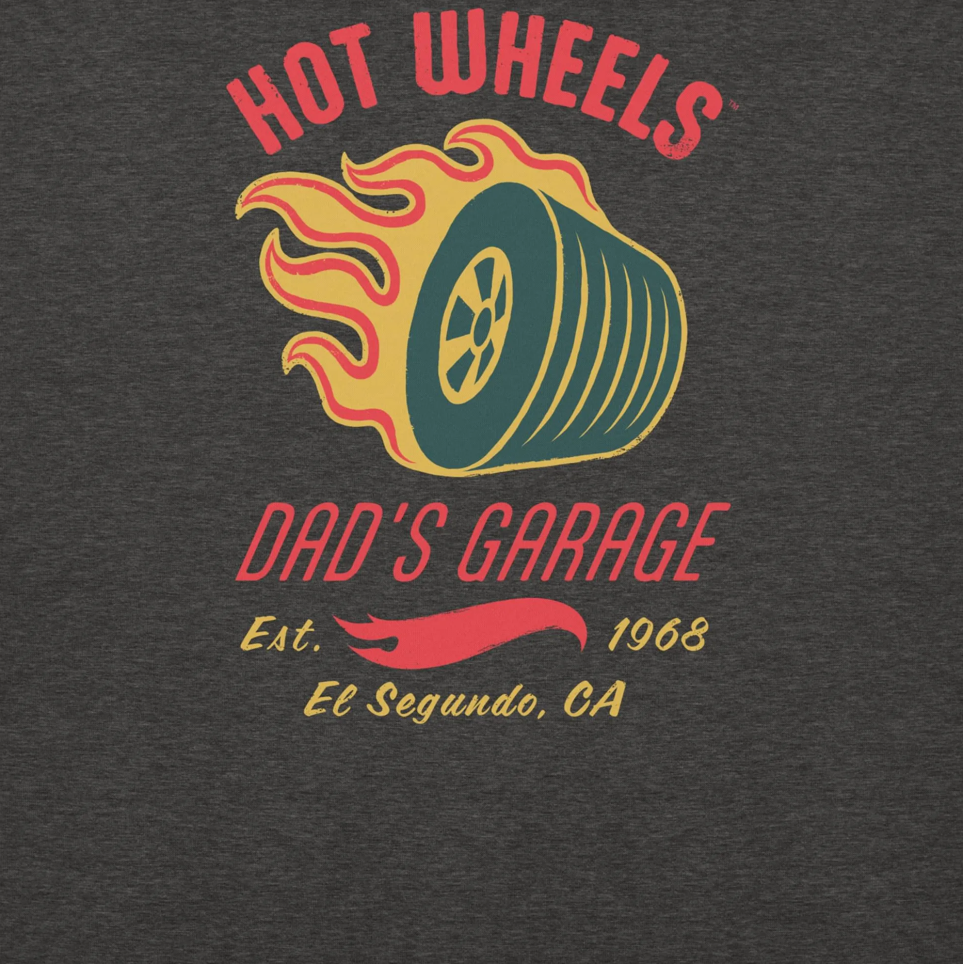 Hot Wheels Dad's Garage Grey Sweatshirt