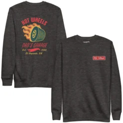 Hot Wheels Dad's Garage Grey Sweatshirt