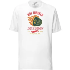 Hot Wheels Dad's Garage White T-Shirt