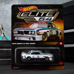 Hot Wheels Elite 64 1975 BMW 3.0 CSL Race