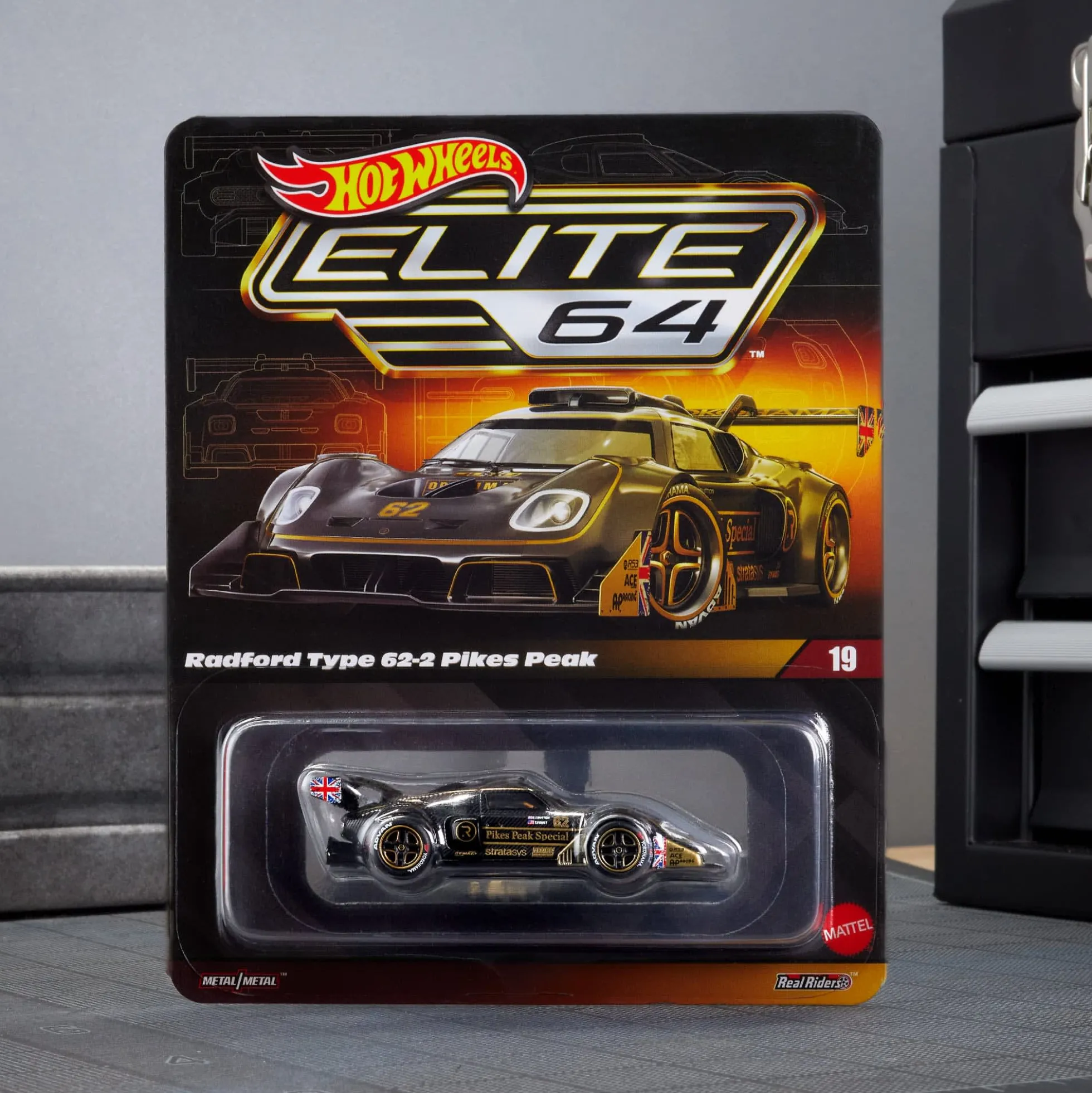 Hot Wheels Elite 64 Radford Type 62-2 Pikes Peak